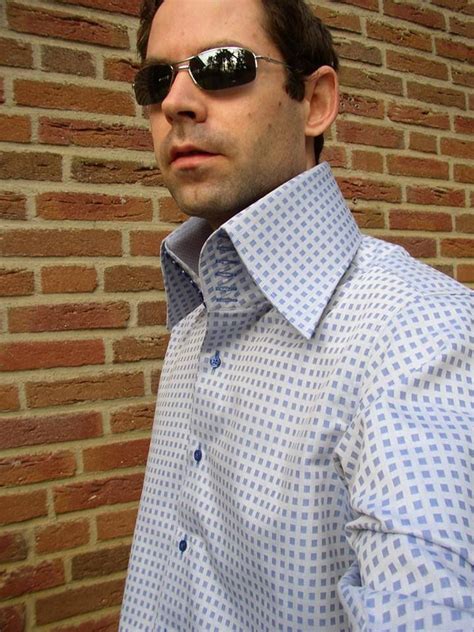 large collar shirts for men.